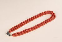 19世纪 红珊瑚项链