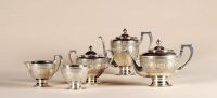 19世纪 银茶具 （一组）
