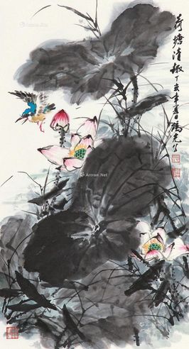 应鹤光 荷塘清趣