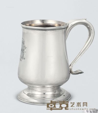 1804年作 乔治三世时期银杯 重335g；高14cm