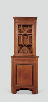 约1890-1895 英国乔治三世时期风格角柜