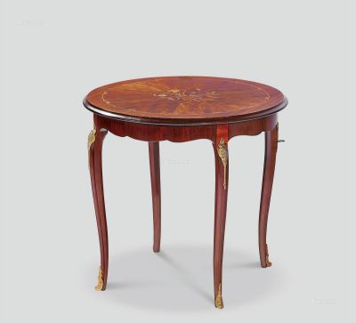 19世纪 十九世纪路易十五时期风格移动小桌
