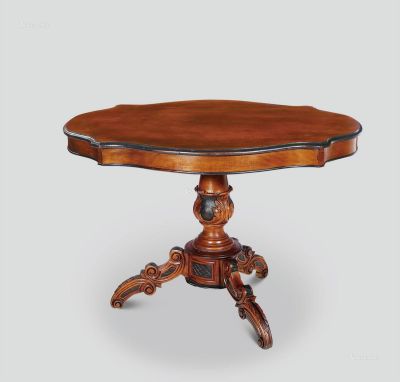 19世纪 十九世纪英式红木圆桌
