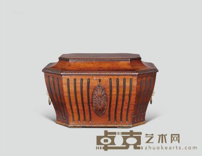 18世纪 乔治王时期英式红木红酒箱 长80cm×宽50cm×高50cm