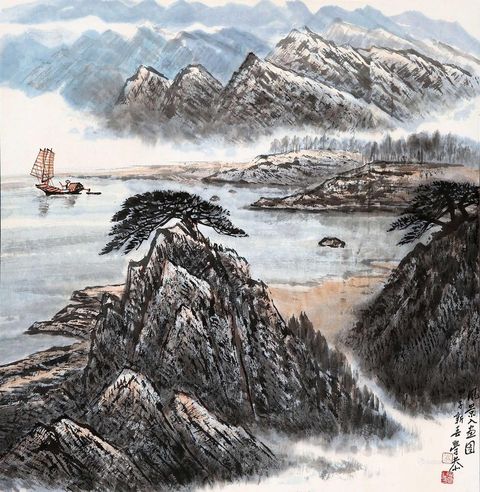 岑学恭 风景如画