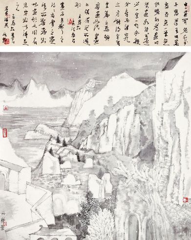 刘筱静 山水