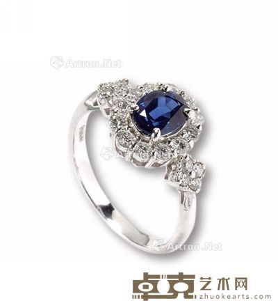 蓝宝石戒指 --