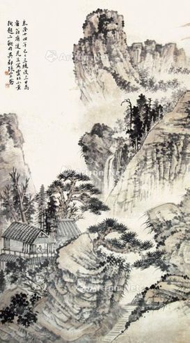 张宗苍 山水