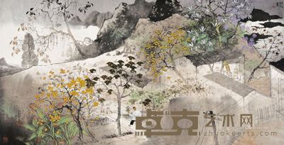 戴剑 人物 70×136cm