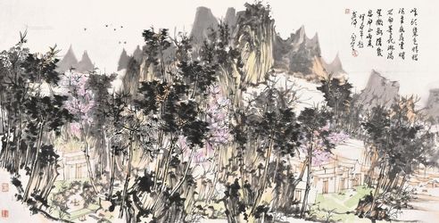 阳先顺 山水