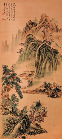 蒋孝游 山水