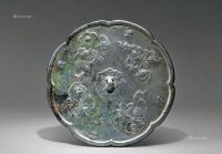 唐代 花卉纹铜镜