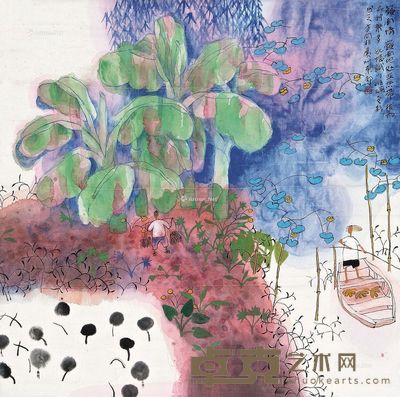方向 岭南情 67.5×68cm