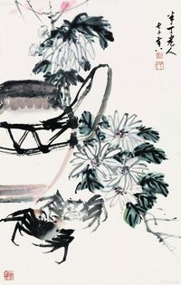 陈半丁 花卉