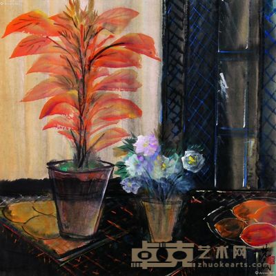 林风眠 花果图 68×68cm