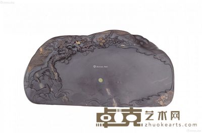 黎铿 迎春砚 30.5×17.2×3.6cm