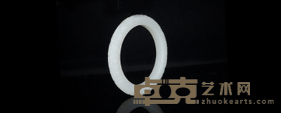 和田白玉手镯 内径:5.5cm