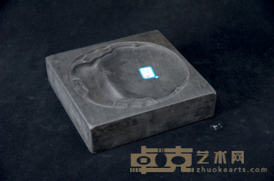 清代 蝉形抄手歙砚 18.5×18.5×5cm