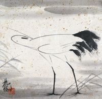 林风眠 鹤