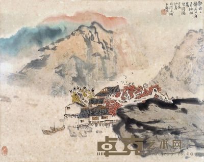 宋玉麟 鄂西之秋 46×58cm