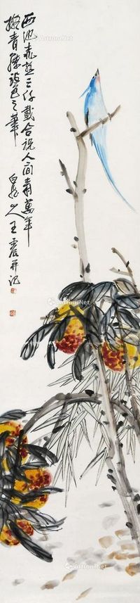 王震 花鸟