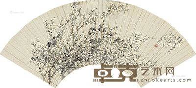 金心兰 寒香图 17×53cm