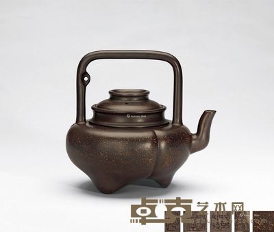 张鸿俊·陶鬲 高16.5cm；宽18cm