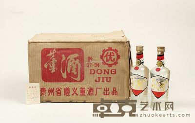 1987年产原箱董牌铁盖董酒 