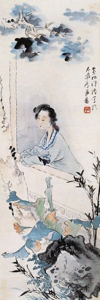 徐操 仕女