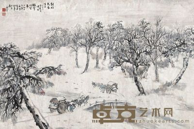 赵望云 瑞雪兆丰年 65×96.5cm