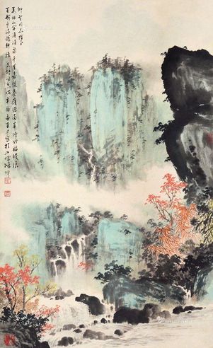 杨鸿坤 山水
