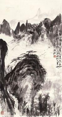 黑伯龙 山水