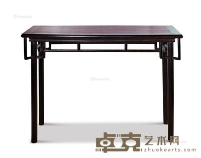 紫檀明氏条案 108×40×82cm