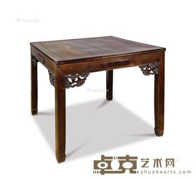 红木麻将桌 92×92×83cm