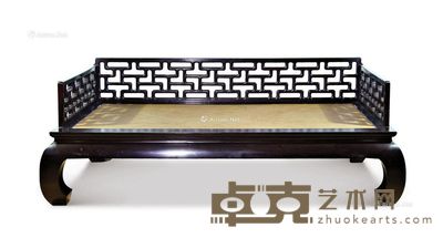 紫檀罗汉榻 205×100×82cm