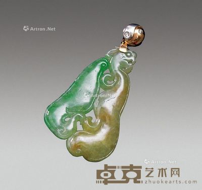 翡翠龙凤牌 --