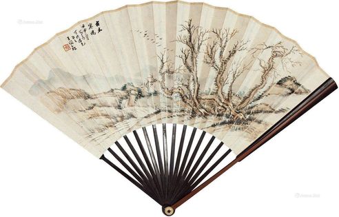 王同愈 古木寒鸦