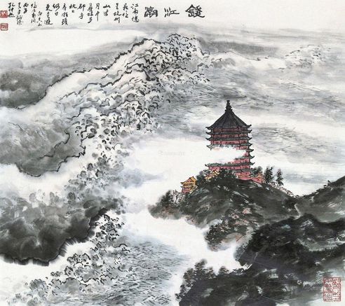 孔仲起 钱江潮