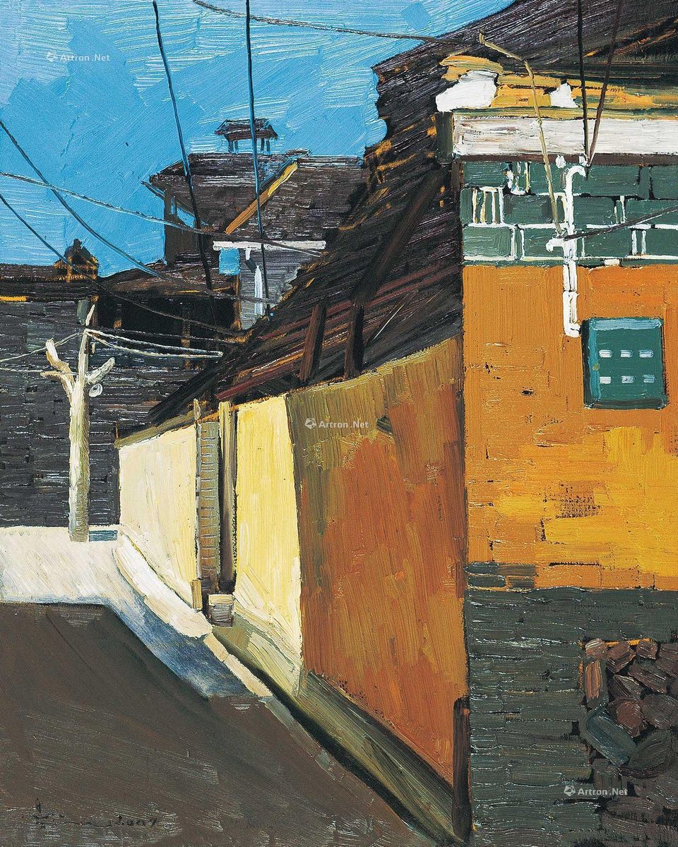刘曼文 幽静小巷 65×81cm