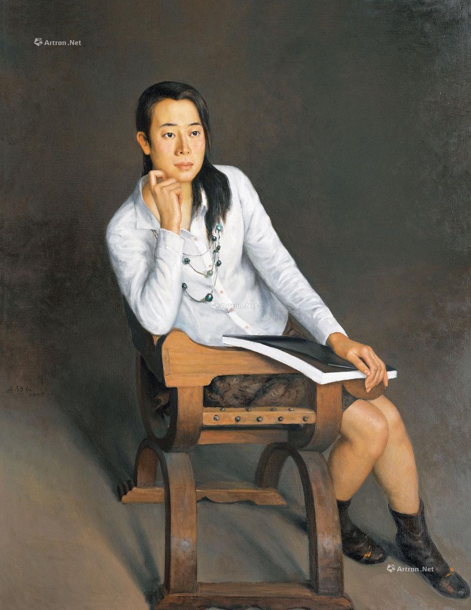 冉劲松 沉思 135×175cm