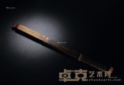 明 方竹香筒 长41cm