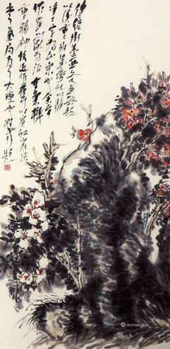吴冠南 花卉