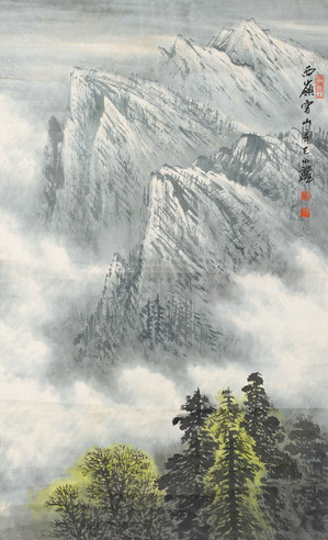 岑小麟 山水