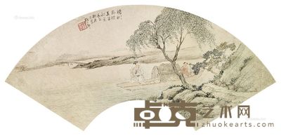 罗三峰 人物 18×53cm