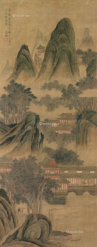 文徵明 山水