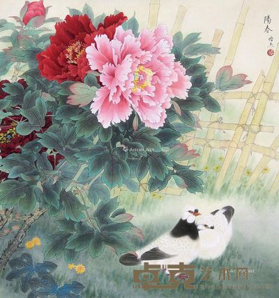 黄培杰 阳春 65.5×65cm
