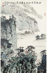 杜高杰 山水