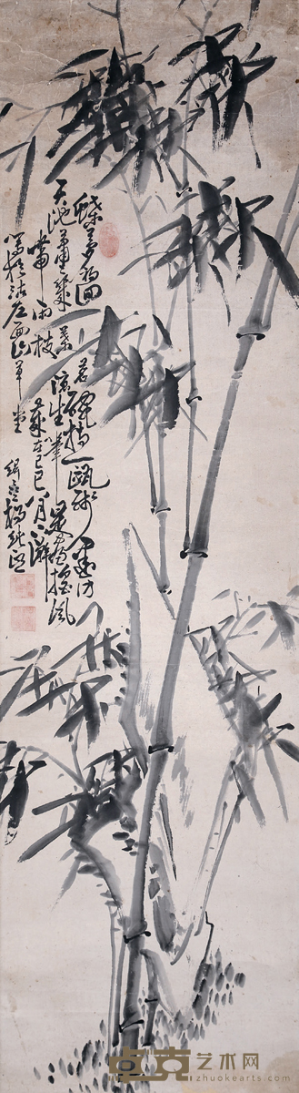 杨纯熙 竹 152×40 约5.5 平尺