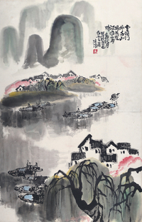 吴纯强 山水