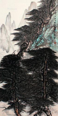 苏起龙 山水